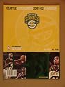 Seattle Sonics 2001/02 Team Yearbook