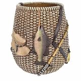 Expressions Rather Be Fishing Wastepaper Basket