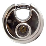 Ultra Hardware 55015 2-3/4-Inch Disc Padlock, Stainless Steel