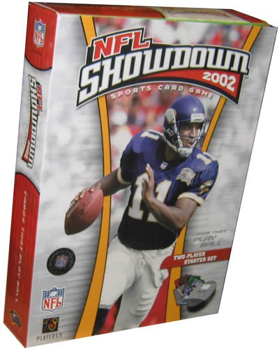 51I8pOyoLwL NFL Showdown Card Game   2002 1ST EDITION 2 Player Electronic Starter Set  