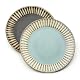 Celadon Plate with Brushwork
