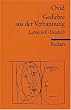 Gedichte aus der Verbannung: Eine Auswahl aus Tristia und Epistulae ex Ponto. Lat. /Dt.: Zweisprachig: Lateinisch / Deutsch