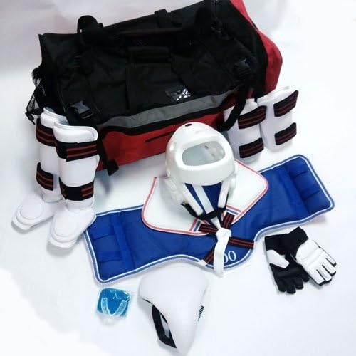 Tae Kwon Do Sparring Gear Set DELUXE SIZE SMALL (Size 2) MALE