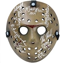 Friday the 13th Jason Vorhees Cast Autographed Mask Series 1