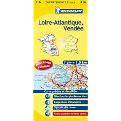 Loire-Atlantique, Vend�e : 1/150 000