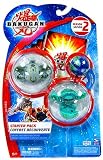Bakugan New Vestroia Bakuneon Season 2 Starter Pack (3 Random Bakugan and 6 Cards)