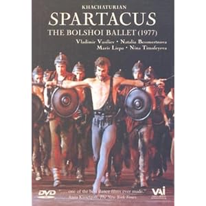 Khachaturian - Spartacus / Vasiliev, Bessmertnova, Bolshoi Ballet movie