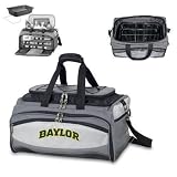 Buccaneer - Baylor University - The Buccaneer is a Picnic Time original design and the ultimate tailgating cooler and barbecue set in one! Don't be fooled by other similar looking items on the market. Only Picnic Time's Buccaneer features a PVC cooler t