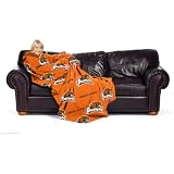 NCAA Oregon Ducks Officially Licensed Adult Comfy Throw with Sleeves