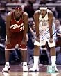 Carmelo Anthony Lebron James Autographed / Signed 8x10 Photo