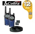 Cobra Microtalk MT975-2VP UK 12Km Walkie Talkies (Communicates with ALL other PMR 446 radios).