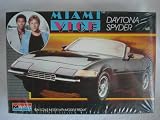 Monogram Miami Vice Daytona Spyder 1/24 Scale Model Kit - Don Johnson