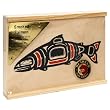 SeaBear Wood Box with Smoked Salmon, 4-Ounce Units   (Pack of 2)