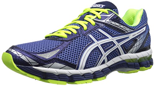 Asics men s gel-indicate running shoe, royal/white/flas…