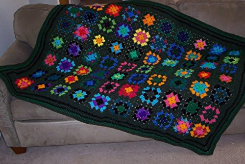Jungle Dreams Granny Square Afghan