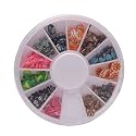144pcs Fimo Slice Lovely Animal Nail Art Decoration