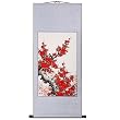 Handmade Plum Blossoms Scroll Wall Art Painting