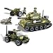 Best-Lock Construction Toys 330pc Green Military Play set