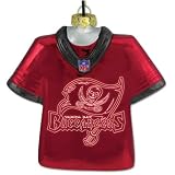 Tampa Bay Buccaneers Team Laser Jersey (Logo) Ornament