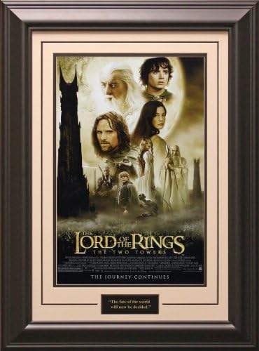 Lord Of The Rings The Two Towers 11x17 Movie Poster Framed