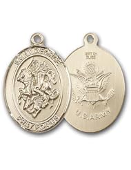 12K Gold-Filled St. George Medal