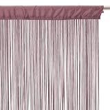 Rideau fil (largeur 120 cm) Parme