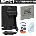 Battery And Charger Kit For Canon Powershot ELPH 310 HS ELPH 100 ELPH 300 SD960 IS SD940 IS SD780 IS SD1400 IS Digital Camera Includes Extended Replacement (900 maH) NB-4L Battery + AC/DC Travel Charger + LCD Screen Protectors + MicroFiber Cleaning Cloth