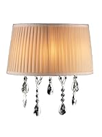 CRYSTAL Lámpara De Pared Hi-Land W S+L Blanco/Transparente