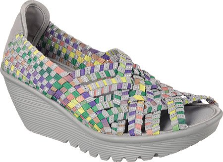 Skechers Parallel Unbeweaveable Womens Wedge Sandals