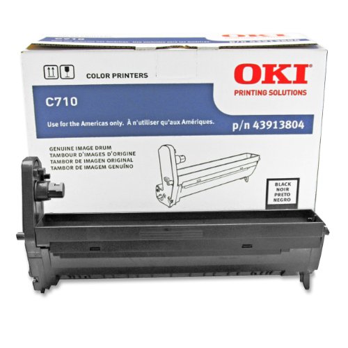 Oki 43913804 Black Image Drum for C710 Series Printers