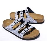 Birkenstock Florida Folklore Blue by Birkenstock