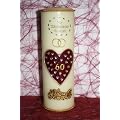 Hochzeitskerze mit Namen & Datum Diamantene Hochzeit 60