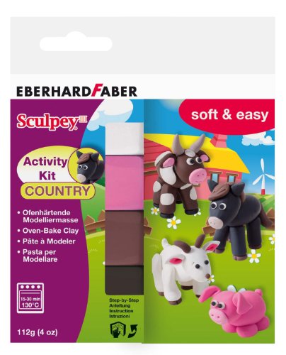 Eberhard Faber 571222 - Modellierset Sculpey Activity Kit Country Preisvergleich