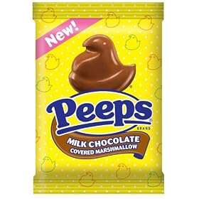 Marshmallow Peeps Milk Chocolate Covered Chicks