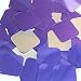 Purple Silver Sequin Square Diamond 1.5 inch Metallic Couture Loose Paillettes. Made in USA.