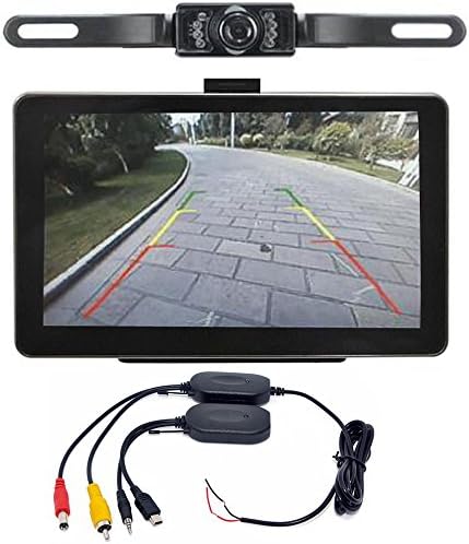 ANLENG 7" 4GB Car GPS Navigation + 8G TF Card + Waterproof Wireless Rear View Camera Bluetooth AV-IN Free America New Maps