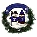 Los Angeles Kings Team Snowman Wreath