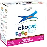 &ouml;kocat Soft Step Natural Wood Clumping Litter, Small