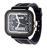 Dolce Gabbana – DW0299 – Gents Watch – Analogue Quartz and Digital – Multifunction – Black Rubber Strap
