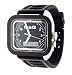 Dolce Gabbana - DW0299 - Montre Homme - Quartz Analogique et Digitale - Multifonctions - Bracelet en Caoutchouc Noir