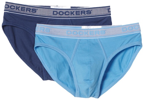 Dockers Mens 2-Pack Hip Brief