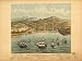 GIANT Wall Sticker of: Panoramic map of historic View of San Francisco, formerly Yerba Buena, in 1846-7 before the discovery of gold.