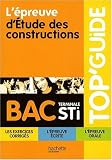 Etudes des constructions, terminale STI