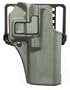 BLACKHAWK! Serpa CQC Carbon Fiber Foliage Green Holster (Matte Finish), Size 04, Right Hand