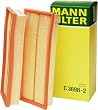 Mann-Filter C 3698-2 Air Filter (Set of 2)