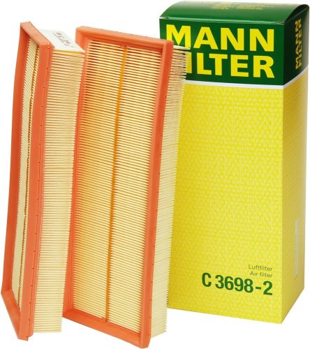 Mann-Filter C 3698-2 Air Filter (Set of 2)
