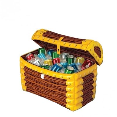 Beistle Inflatable Treasure Chest Cooler