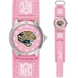 NFL Future Star Pink series watch - Jacksonville Jaguars wristwatch (ladies & youth/max wrist size 6)