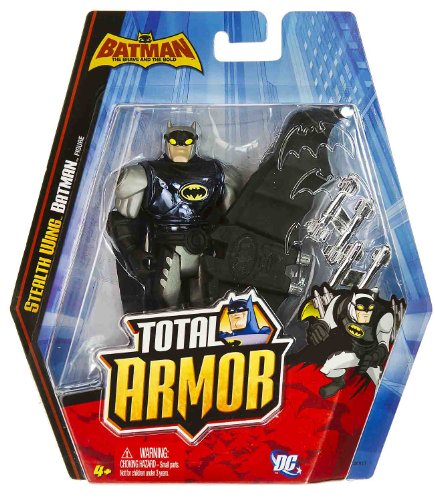  Stealth Wing Batman ~5" Figure: Batman The Brave and the Bold Total Armor Series