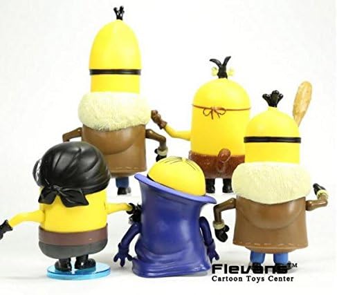 2015 Movie Minions PVC Action Figures Collectible Model Toys Dolls Boxed 5pcs/set